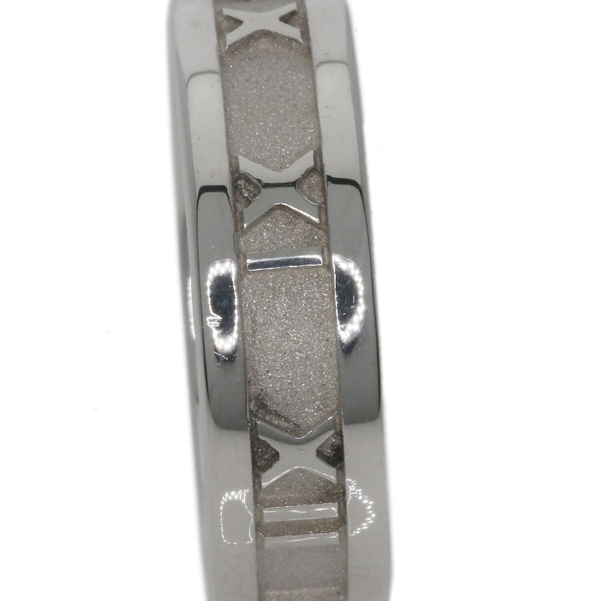 TIFFANY&Co. Atlas Ring Silver Ladies [Used]