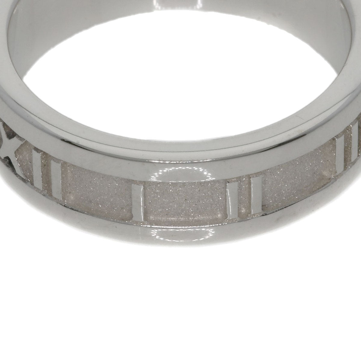 TIFFANY&Co. Atlas Ring Silver Ladies [Used]