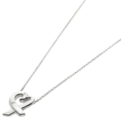 TIFFANY&Co. Loving heart Necklace Silver Ladies [Used]