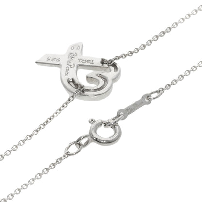 TIFFANY&Co. Loving heart Necklace Silver Ladies [Used]