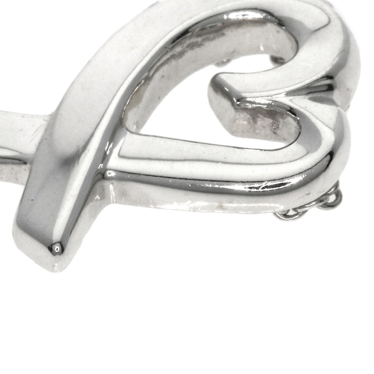 TIFFANY&Co. Loving heart Necklace Silver Ladies [Used]