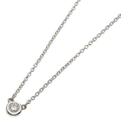 TIFFANY&Co. By The Yard 1P Diamond Necklace Silver Ladies [Used]