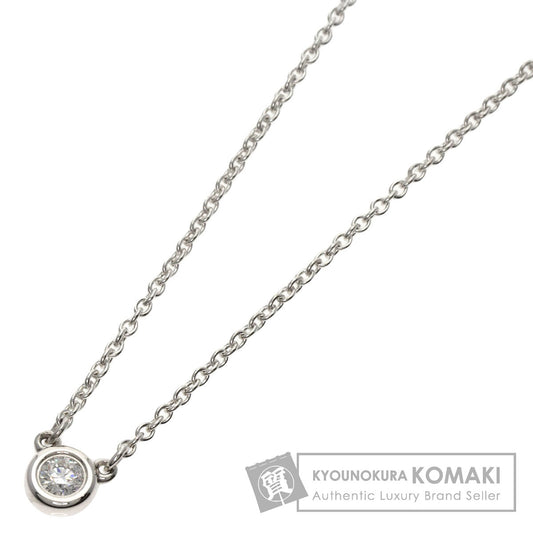 TIFFANY&Co. By The Yard 1P Diamond Necklace Silver Ladies [Used]