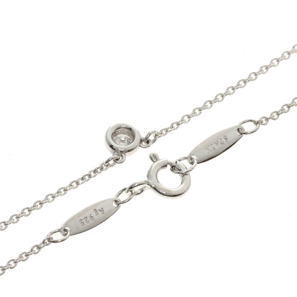 TIFFANY&Co. By The Yard 1P Diamond Necklace Silver Ladies [Used]