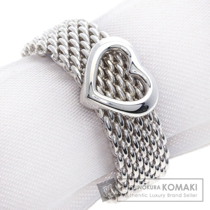 TIFFANY&Co.   Ring Somerset mesh Silver Ladies