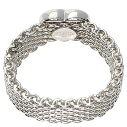 TIFFANY&Co.   Ring Somerset mesh Silver Ladies