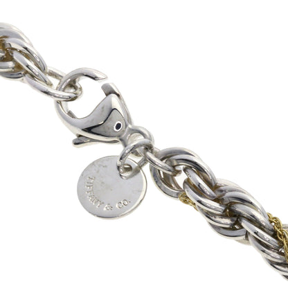 TIFFANY&Co.   Bracelet Twisted Rope Medium Silver 18K Yellow GoldLadies