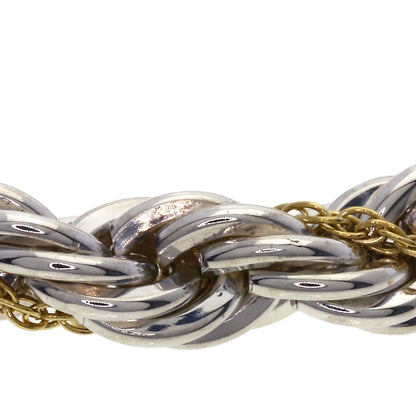TIFFANY&Co.   Bracelet Twisted Rope Medium Silver 18K Yellow GoldLadies