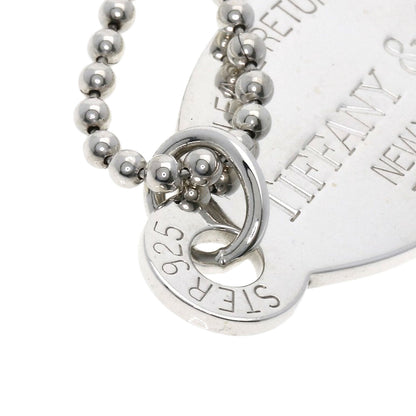 TIFFANY&Co.   Necklace return to oval Silver Ladies