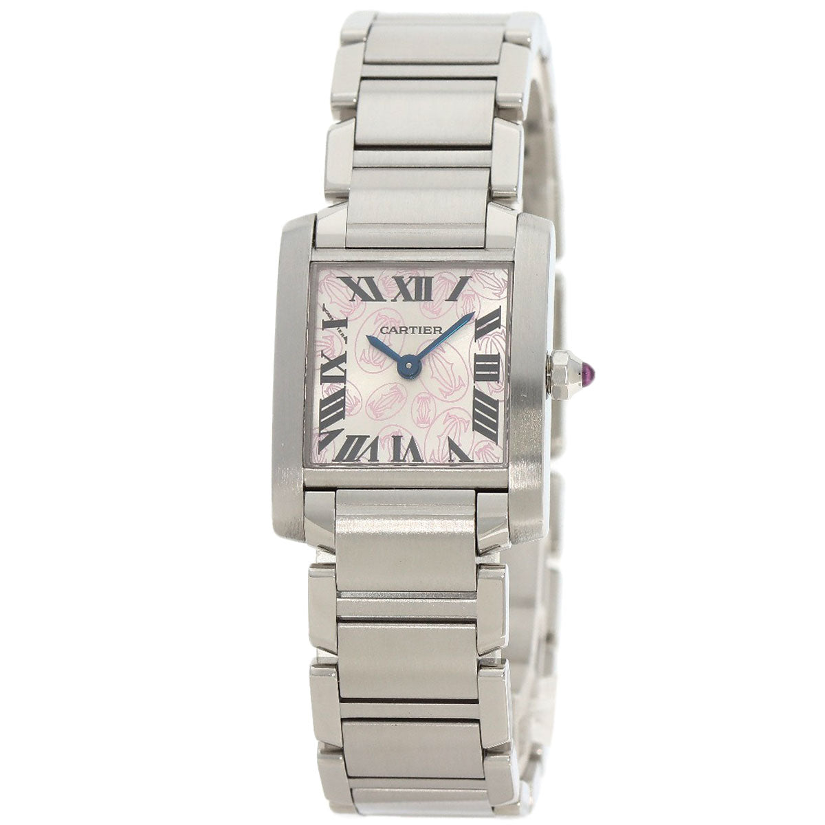 CARTIER Tank Francaise SM Christmas Limited Edition Watches W51031Q3 Stainless Steel/Stainless Steel Ladies