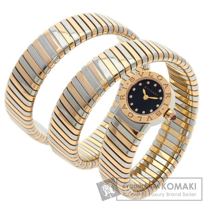 BVLGARI Tubogas Watches BBLP191TSG Stainless Steel/SSxK18PG Ladies