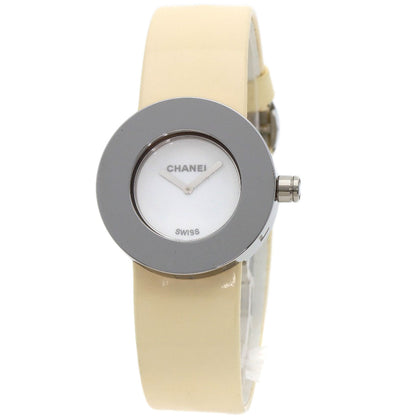 CHANEL La Ronde Watches H0580 Stainless Steel/Leather Ladies