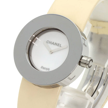 CHANEL La Ronde Watches H0580 Stainless Steel/Leather Ladies