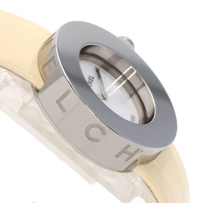 CHANEL La Ronde Watches H0580 Stainless Steel/Leather Ladies