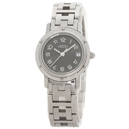 HERMES Clipper Watches CL4.210 Stainless Steel/Stainless Steel Ladies