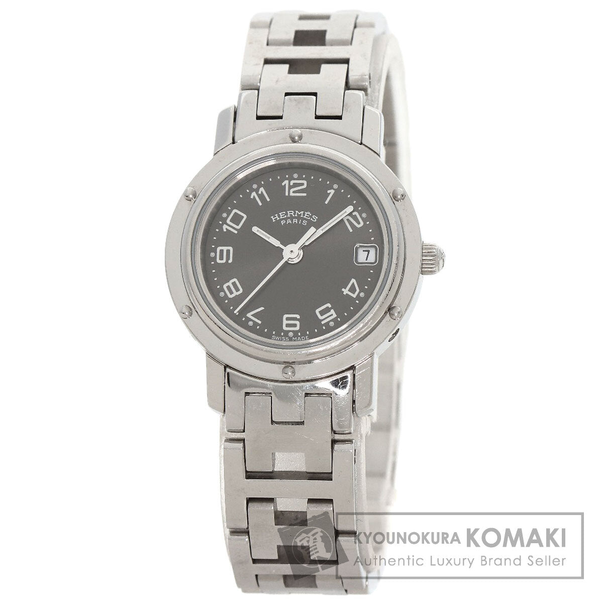 HERMES Clipper Watches CL4.210 Stainless Steel/Stainless Steel Ladies