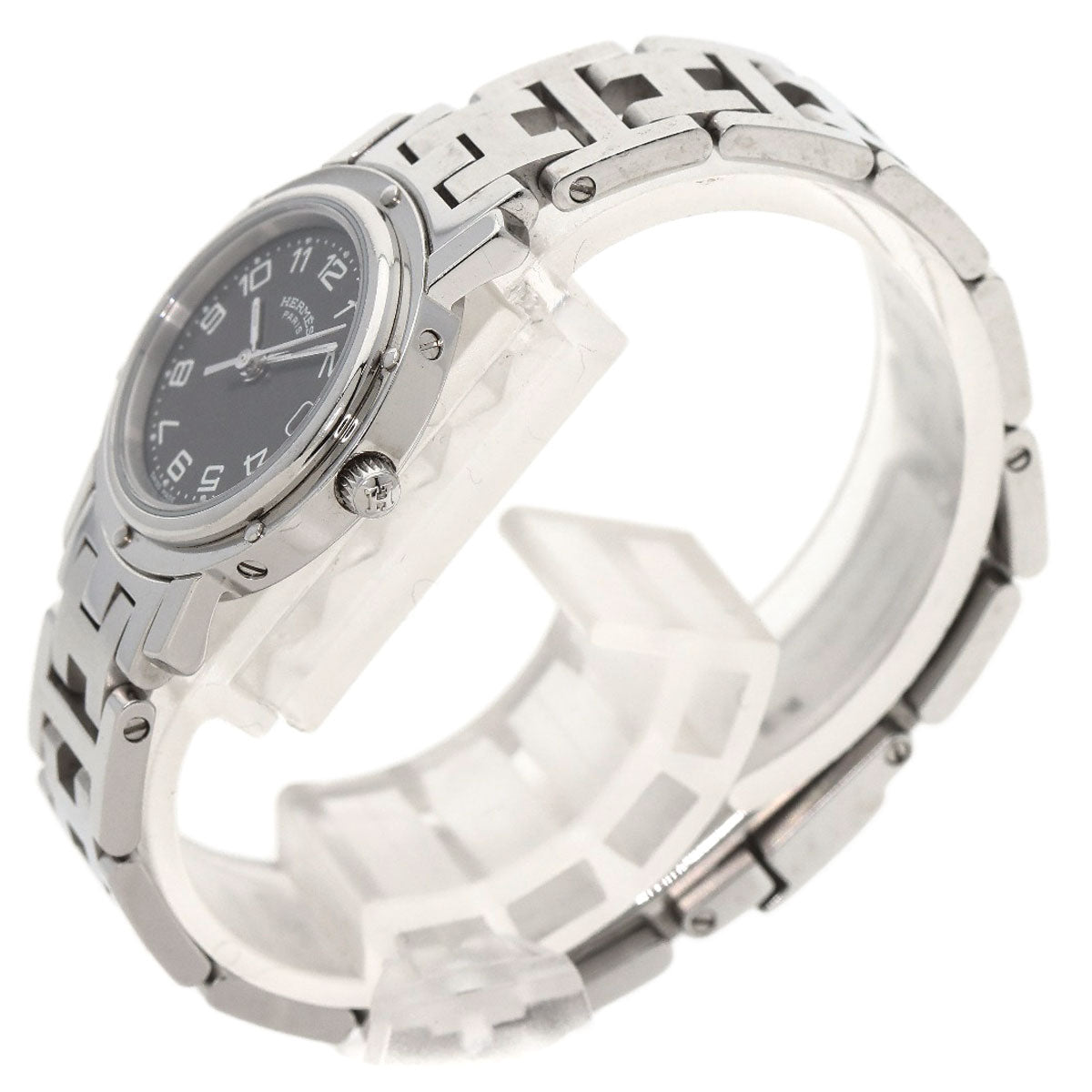 HERMES Clipper Watches CL4.210 Stainless Steel/Stainless Steel Ladies