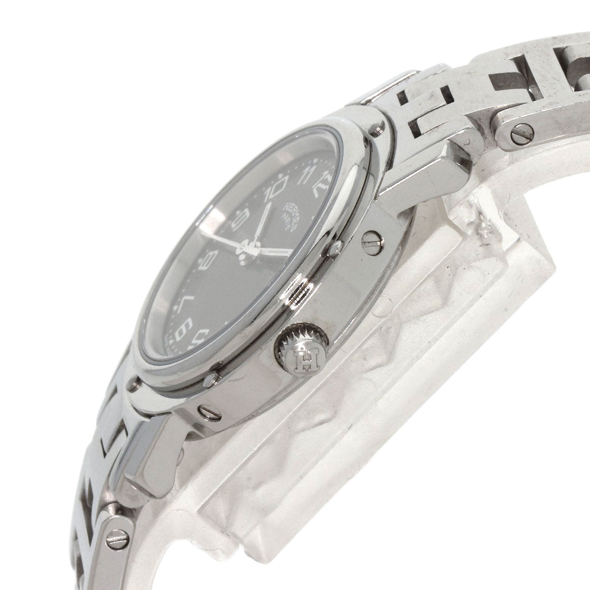 HERMES Clipper Watches CL4.210 Stainless Steel/Stainless Steel Ladies