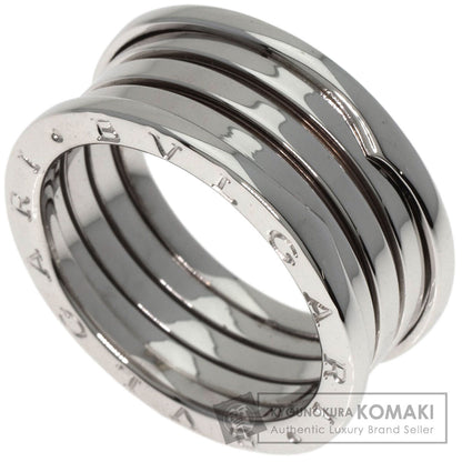 BVLGARI   Ring B.zero1 4 bands M #63 K18 White Gold mens