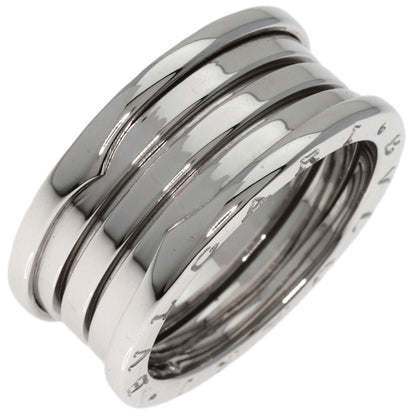 BVLGARI   Ring B.zero1 4 bands M #63 K18 White Gold mens