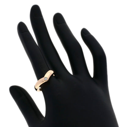 CARTIER   Ring Triandre 1P Diamond K18 Pink Gold Ladies