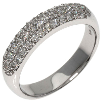 Ponte Vecchio Diamond Ring K18 White Gold Ladies [Used]