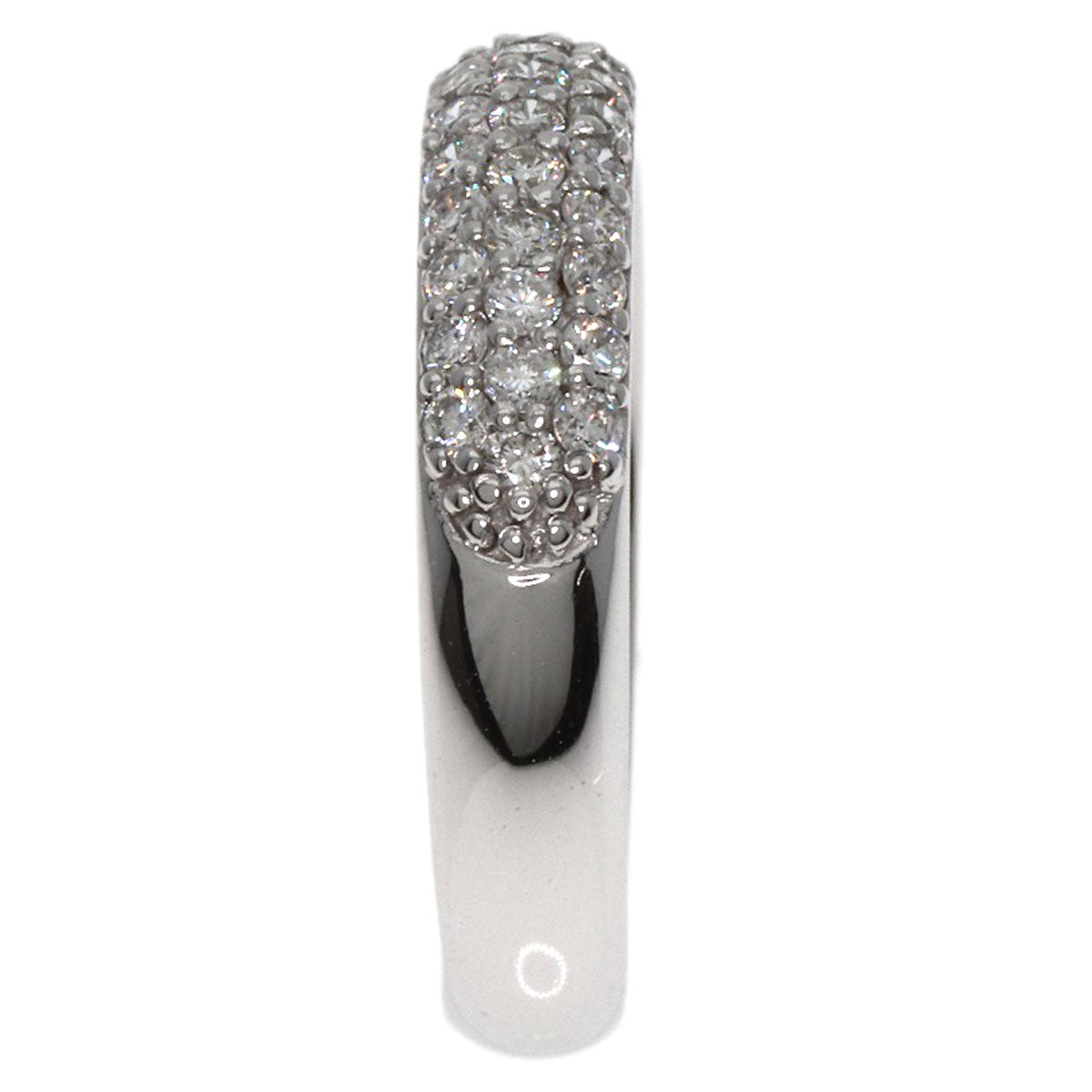 Ponte Vecchio Diamond Ring K18 White Gold Ladies [Used]