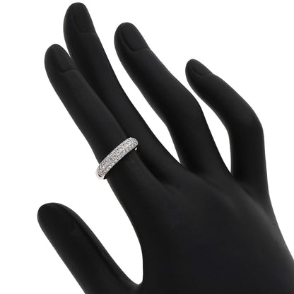 Ponte Vecchio Diamond Ring K18 White Gold Ladies [Used]