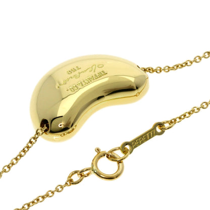 TIFFANY&Co.   Necklace Bean K18 Yellow Gold Ladies