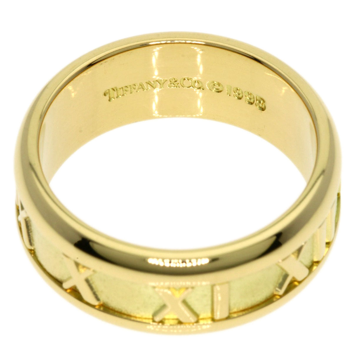 TIFFANY&Co.   Ring Atlas K18 Yellow Gold Ladies