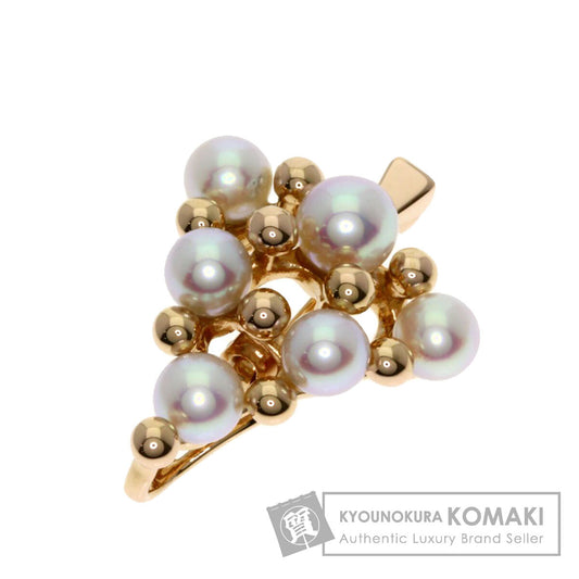 MIKIMOTO   Pendant top Tree Pearl Pendant K18 Pink Gold Ladies