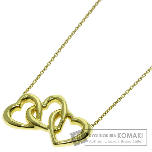 TIFFANY&Co.   Necklace Triple heart K18 Yellow Gold Ladies