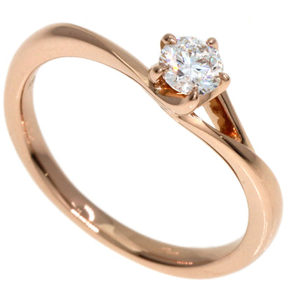 NIWAKA   Ring 1P Diamond K18 Pink Gold Ladies