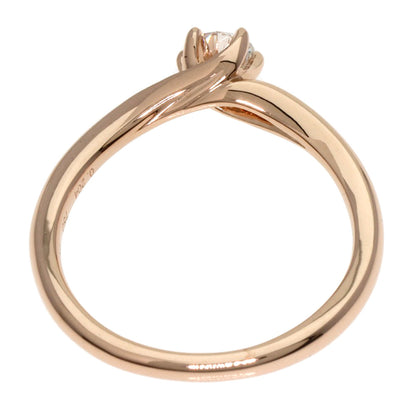 NIWAKA   Ring 1P Diamond K18 Pink Gold Ladies