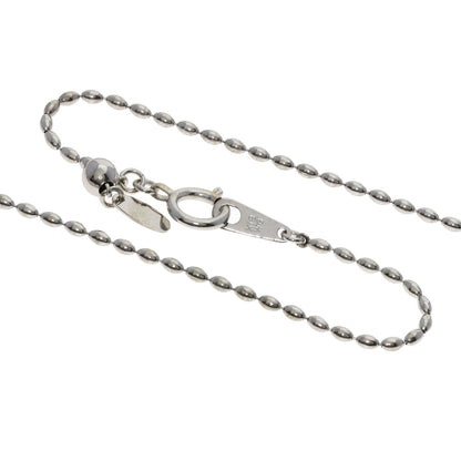 Jeunet Sapphire Diamond Necklace K18 White Gold Ladies [Used]