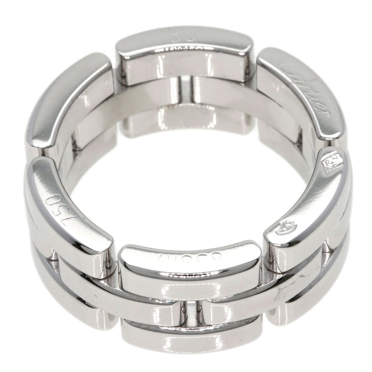 CARTIER   Ring PANTHERE #50 K18 White Gold Ladies