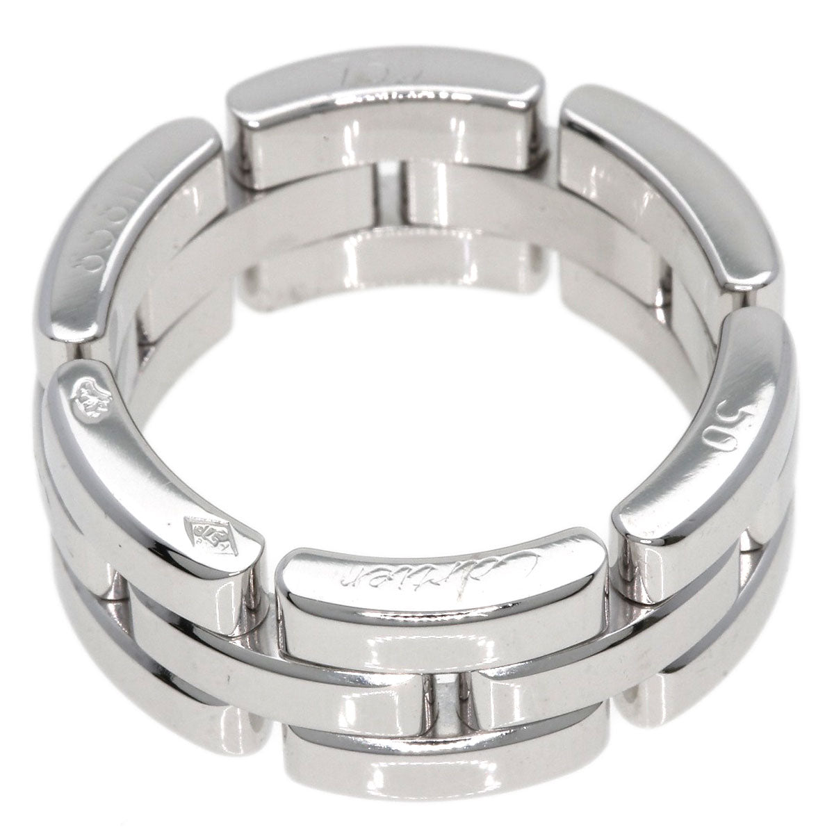 CARTIER   Ring PANTHERE #50 K18 White Gold Ladies