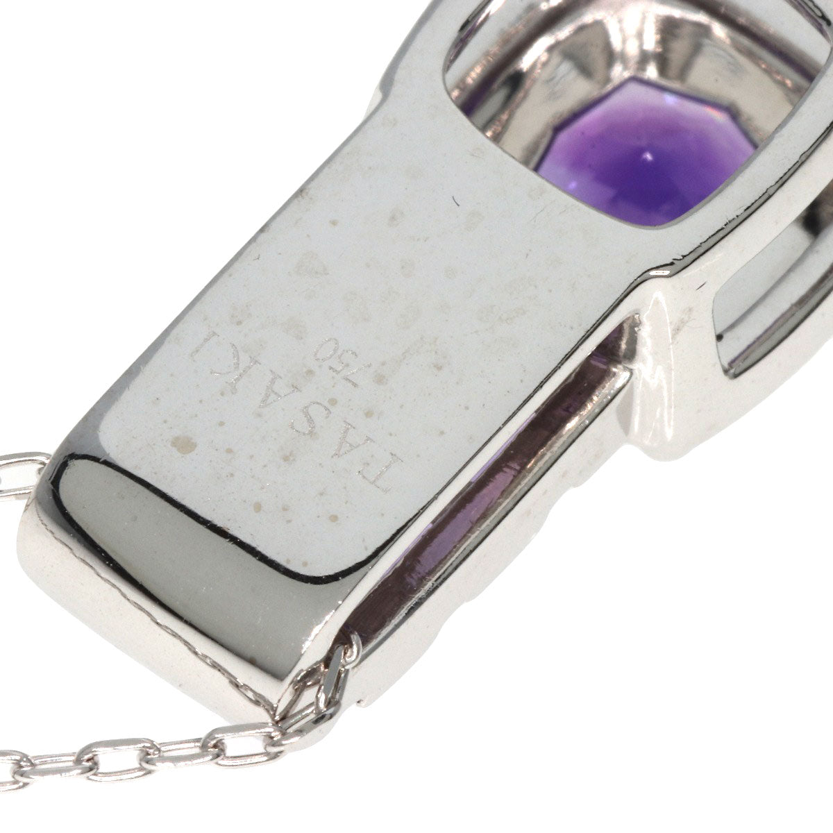 TASAKI   Necklace Amethyst K18 White Gold Ladies