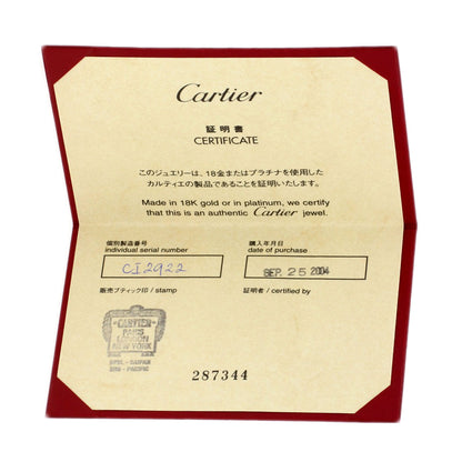 CARTIER mini love ring wedding #47 Ring K18 White Gold Ladies [Used]