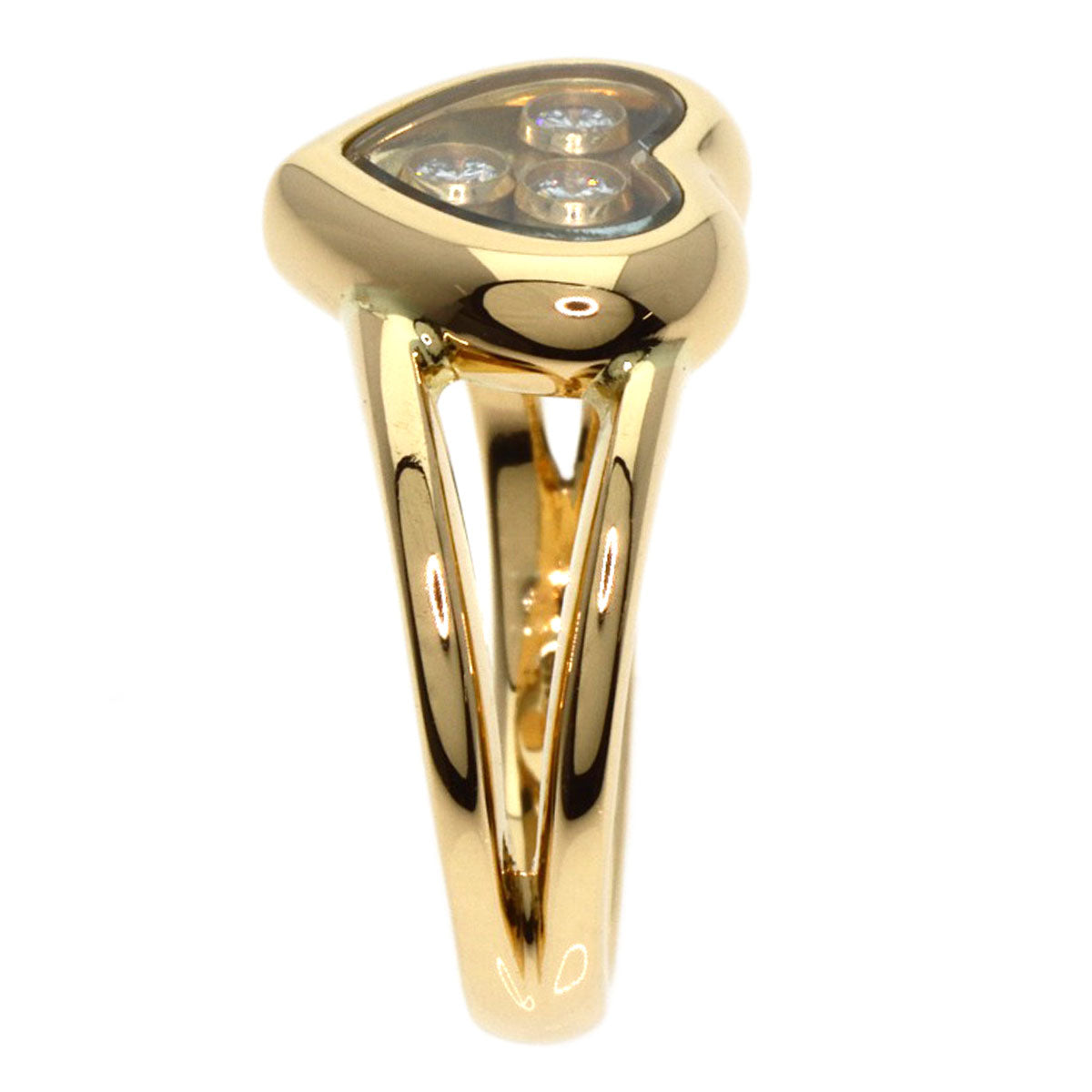 Chopard   Ring Happy diamond K18 Yellow Gold Ladies