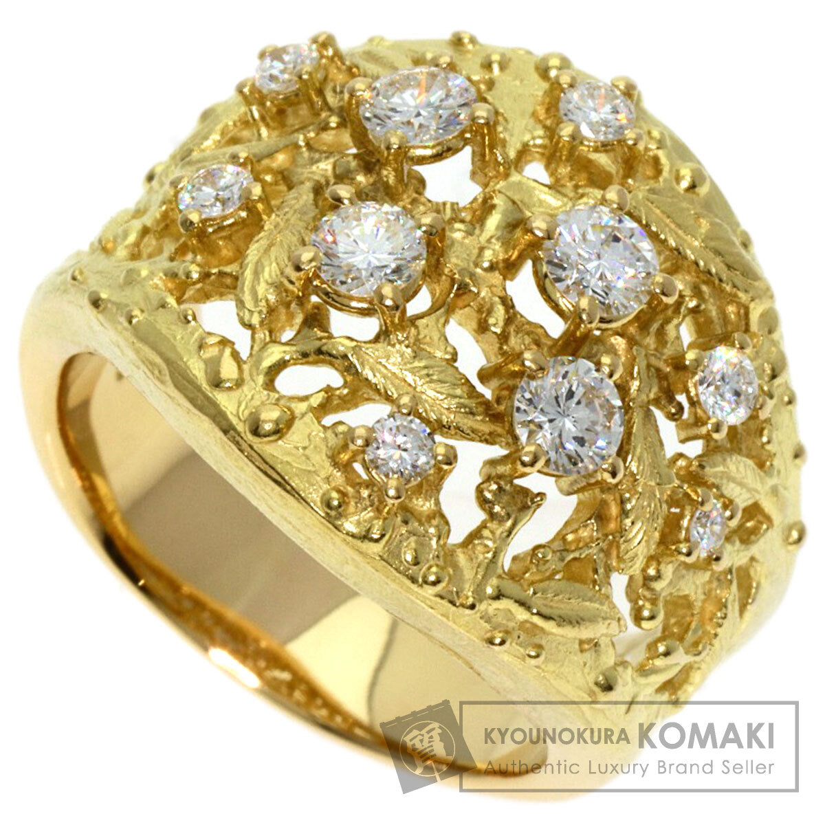 TASAKI   Ring Diamond K18 Yellow Gold Ladies
