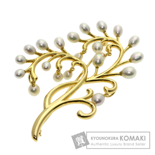 TASAKI   Brooch Pearl Pearl K18 Yellow Gold Ladies