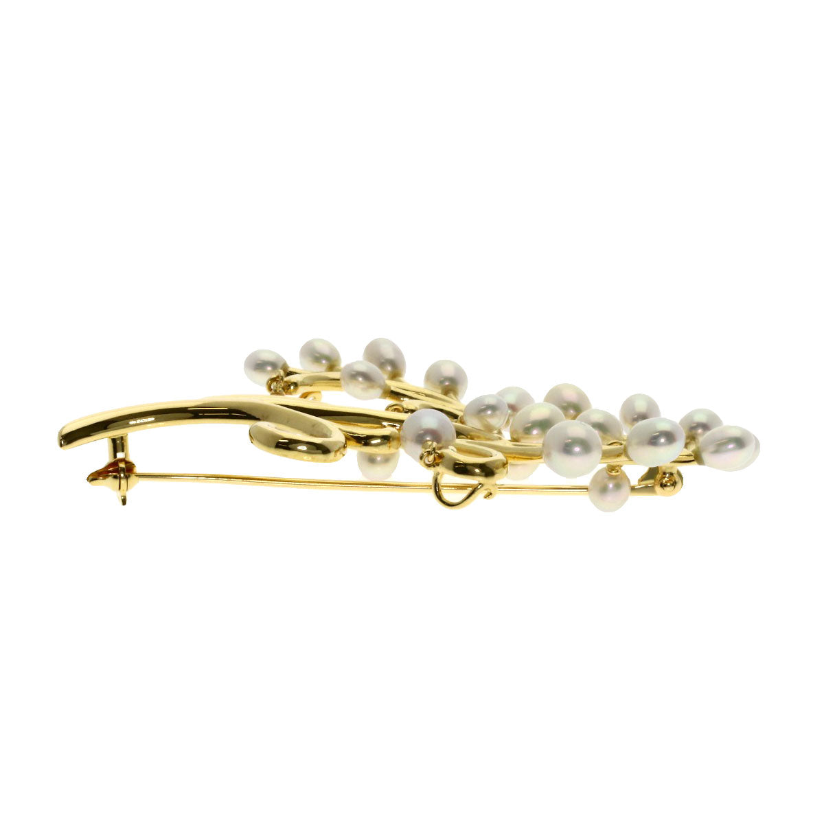 TASAKI   Brooch Pearl Pearl K18 Yellow Gold Ladies