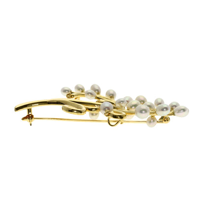 TASAKI   Brooch Pearl Pearl K18 Yellow Gold Ladies