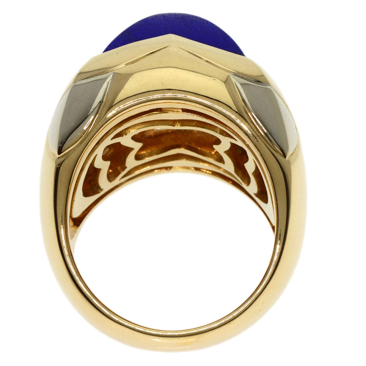 BVLGARI   Ring Piramide Lapis Lazuli & Azure stone K18 Yellow Gold K18 White GoldLadies