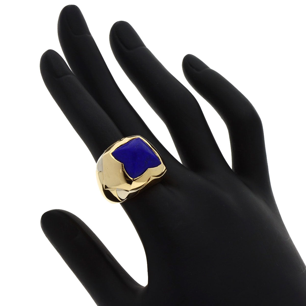 BVLGARI   Ring Piramide Lapis Lazuli & Azure stone K18 Yellow Gold K18 White GoldLadies