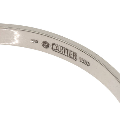 CARTIER   Bracelet LOVE Bracelets with screwdriver, old model #18 K18 White Gold Ladies