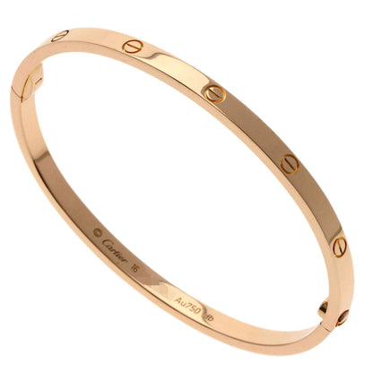 CARTIER   Bracelet LOVE Bracelets SM with Driver #16 K18 Pink Gold Ladies