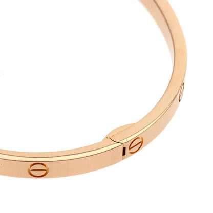 CARTIER   Bracelet LOVE Bracelets SM with Driver #16 K18 Pink Gold Ladies