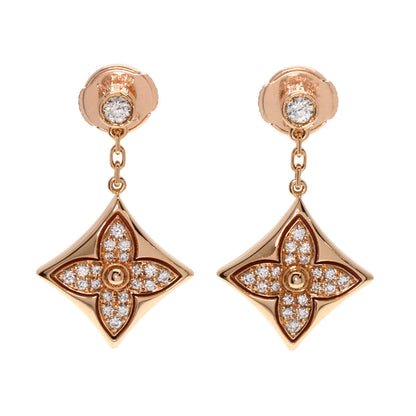 LOUIS VUITTON   earring Star Blossom BB K18 Pink Gold Ladies